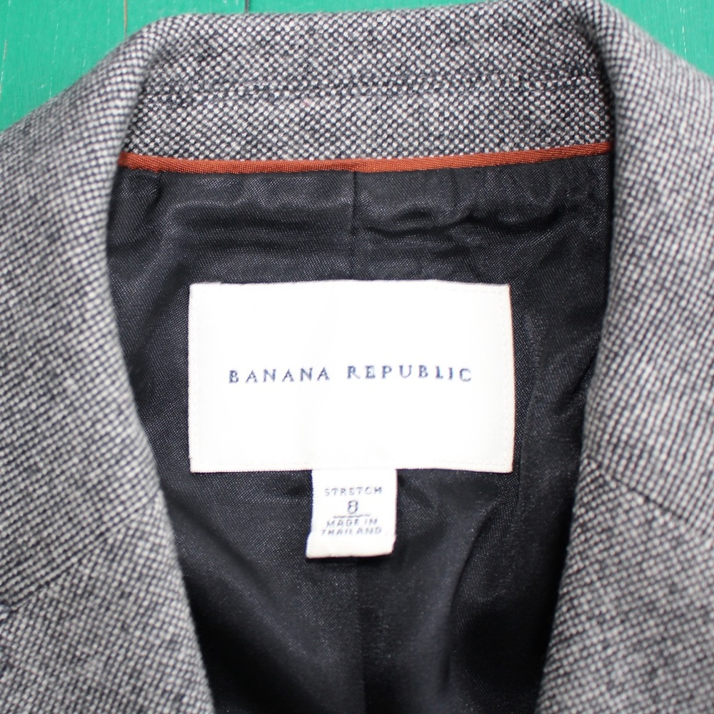 BANANA REPUBLIC WOOL BLAZER - Picture 6 of 6